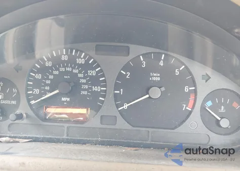 1997 BMW Z3 1.9L Roadster z USA, uszkodzony, nr VIN 4USCH7324VLE02828